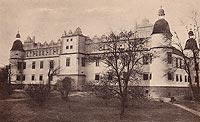 Baranw Sandomierski - Zamek w Baranowie w 1925 roki