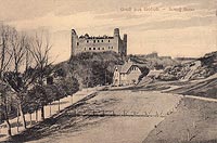 Golub-Dobrzy - Zamek w Golubiu na pocztwce z okoo 1918 roku