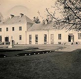 Janw Podlaski - Zamek w Janowie Podlaskim na zdjciu z 1941 roku