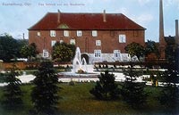 Ktrzyn - Zamek na pocztwce z okresu midzywojennego