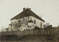 Koskowola - Zamek w Koskowoli na zdjciu z 1913 roku