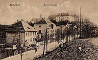 Niemcza - Zamek w Niemczy na zdjciu z lat 1910-20