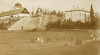 Rzeszw - Zamek w Rzeszowie na krtko przed rozbirk, zdjcie z 1902 roku
