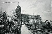 widwin - Zamek w widwinie na pocztwce z okoo 1905 roku