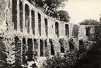 wierklaniec - Ruiny zamku w wierklacu na zdjciu z 1949 roku
