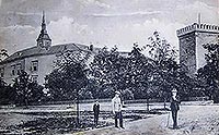 Wieliczka - Zamek w Wieliczce na zdjciu z 1912 roku