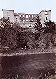 Zawieprzyce - Zamek w Zawieprzycach na zdjciu z okresu midzywojennego