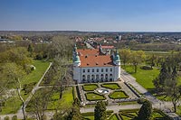 Zamek w Baranowie Sandomierskim - Zdjęcie lotnicze, fot. ZeroJeden, IV 2021
