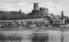 Zamek w Będzinie - Zamek na widokówce z 1912 roku