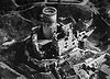 Będzin - Zamek na fotografii lotniczej z lat 1920-1939