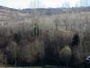 Zamek w Berdechowie - Widok na wsgórze od zachodu, fot. ZeroJeden, III 2002