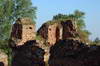 Zamek w Besiekierach - Północno-zachodni narożnik skrzydła północnego od wewnątrz, fot. ZeroJeden, V 2005