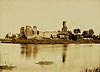 Besiekiery - Ruiny zamku na fotografii sprzed 1915 roku