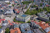 Zamek w Bielsku - Zdjcie z lotu ptaka, fot. ZeroJeden, V 2020