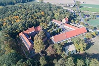 Zamek w Bierzgłowie - Zdjęcie lotnicze, fot. ZeroJeden, X 2018