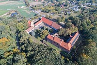 Zamek w Bierzgłowie - Zdjęcie lotnicze, fot. ZeroJeden, X 2018