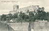 Zamek w Bolkowie - Zamek na pocztówce z 1915 roku