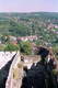 Zamek w Bolkowie - Widok z wieży w stronę zamku w Świnach, fot. JAPCOK, IX 2003