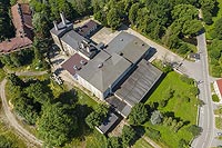 Zamek w Branicach - Zdjęcie lotnicze, fot. ZeroJeden, VI 2021
