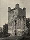 Brok - Pozostałości zamku na zdjęciu z 1938 roku