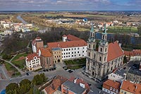 Zamek w Brzegu - Zdjcie lotnicze, fot. ZeroJeden, IV 2021
