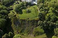 Zamek w Chełmie - Zdjęcie lotnicze, fot. ZeroJeden, V 2023
