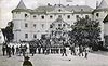 Pałac w Czerninie - Zamek w latach 30. XX wieku