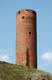 Zamek w Czersku - Widok od południowego-zachodu na południową wieżę, fot. ZeroJeden, IV 2005