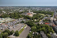 Klasztor na Jasnej Grze w Czstochowie - Widok z lotu ptaka, fot. ZeroJeden, VI 2022