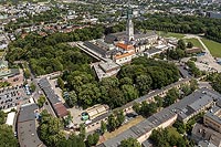 Klasztor na Jasnej Grze w Czstochowie - Widok z lotu ptaka, fot. ZeroJeden, VI 2022