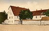 Zamek w Dąbrównie - Zamek w Dąbrównie na pocztówce z lat 1910-20