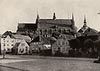Frombork - Katedra we Fromborku na zdjęciu z 1930 roku