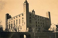 Gniew - Zamek w Gniewie na zdjęciu z 1940 roku