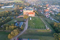Zamek w Golubiu-Dobrzyniu - Zdjęcie lotnicze, fot. ZeroJeden, X 2018