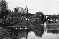 Golub-Dobrzyń - Zamek w Golubiu na zdjęciu z okresu międzywojennego