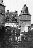Gołuchów - Zamek w Gołuchowie na zdjęciu z lat 1918-27