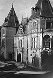 Zamek w Gołuchowie - Zamek w Gołuchowie na zdjęciu z lat 1918-27