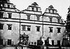 Zamek w Gościszowie - Zamek w Gościszowie na widokówce z 1903 roku
