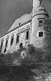 Zamek w Janowcu - Zamek w Janowcu na zdjęciu z lat 1918-35