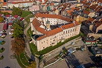 Zamek w Jaworze - Zdjęcie lotnicze, fot. ZeroJeden, X 2019