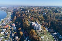 Zamek w Kazimierzu Dolnym - Zdjęcie lotnicze, fot. ZeroJeden, X 2018