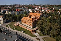 Zamek w Ktrzynie - Zdjcie lotnicze, fot. ZeroJeden, IX 2021
