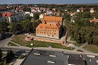 Zamek w Ktrzynie - Zdjcie lotnicze, fot. ZeroJeden, IX 2021