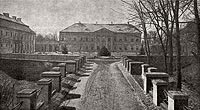 Zamek w Kocku - Zamek w Kocku na zdjęciu z lat 1907-10