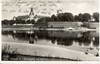Zamek w Kostrzynie nad Odrą - Zamek na widokówce z 1929 roku