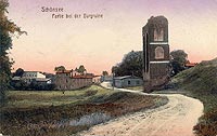Kowalewo Pomorskie - Zamek w Kowalewie Pomorskim na zdjęciu z 1918 roku
