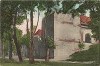 Koźle - Zamek w Kędzierzynie-Koźlu na zdjęciu z lat 1930-40