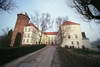Zamek w Koźminie - Widok od zachodu, fot. ZeroJeden, III 2005