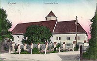 Kożuchów - Zamek w Kożuchowie na zdjęciu z 1907 roku