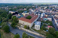 Zamek w Krapkowicach - Zdjęcie z lotu ptaka, fot. ZeroJeden, V 2020